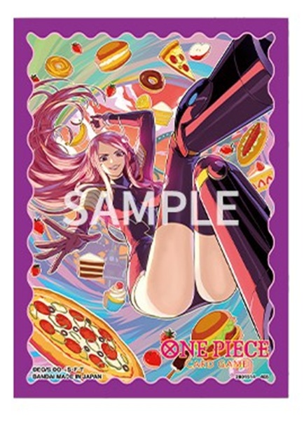 70 Lommer One Piece Card Game Official Sleeves Store Edition Vol : Jewelry Bonney Deck Protector Sleeves