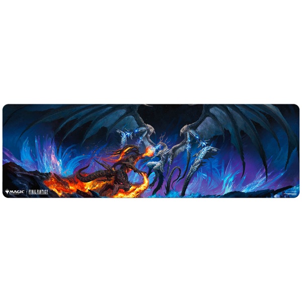 Magic Bord-spillem 195 165 Tte    Ft Table Playmat  Universes Beyond: Final Fantasy: Key Art  Ifrit Vs Bahamut  Ultra Pro  38739