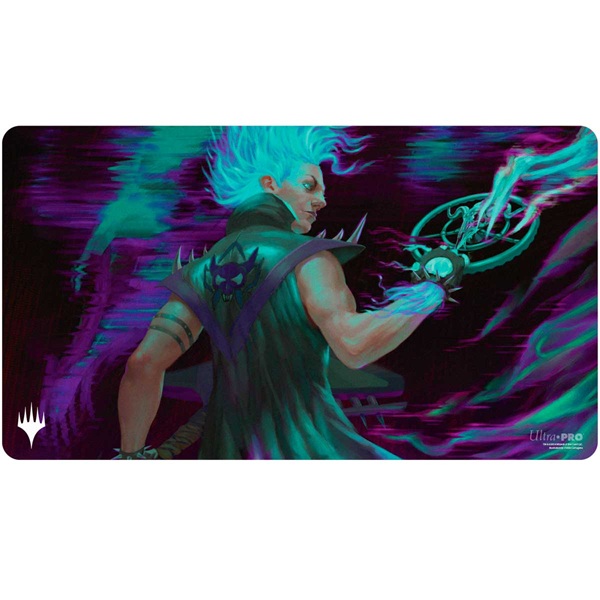 Magic Spillem 195 165 Tte  Playmat  Aetherdrift: Winter  Cursed Rider  Borderless Art  Ultra Pro  38690