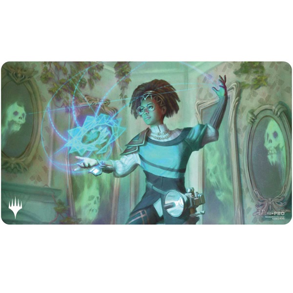 Magic Spillem 195 165 Tte  Playmat  Duskmourn Commander Zimone  Mystery Unraveler Ultra Pro  38613
