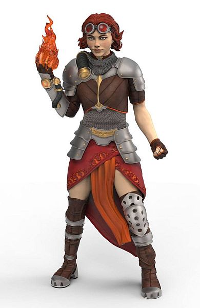 Magic: The Gathering Life-size Statue: Chandra Nalaar Foam Rubber Latex Figure 167 Cm