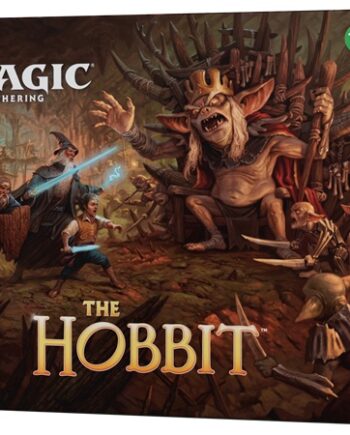 Magic: The Gathering The Hobbit Bundle  Fat Pack    Play Boosters  Terning  Promokort  30 Lande  15 Foil  Mm