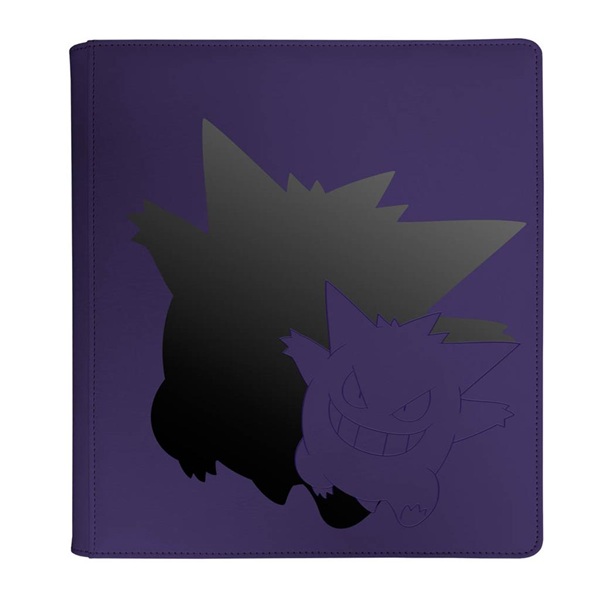Mappe Pokemon: Elite Gengar 12-pocket Zippered Pro-binder 24x20  Plads Til 480 Kort  Ultra Pro  16608