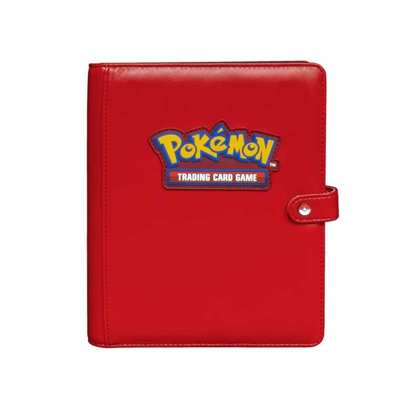 Mappe Pokemon Premium Snap Binder: Red  -pocket  Holder 160 Kort  Ultra Pro  16519