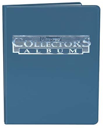 Mappe Ultra Pro 9x10 Collectors Album  -pocket  Holder 180 Kort  Blue  Bl 195 165   81367
