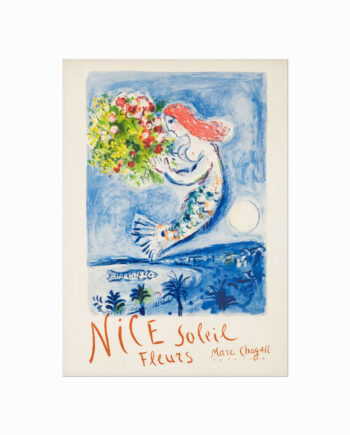 Marc Chagall  Nice Soleil Fleurs