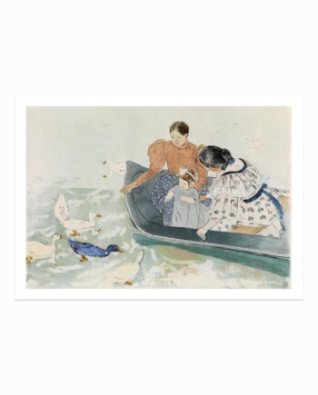 Mary Cassatt Plakat  Feeding The Ducks