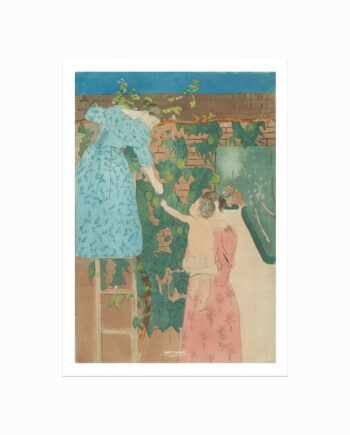 Mary Cassatt Plakat  Gathering Food