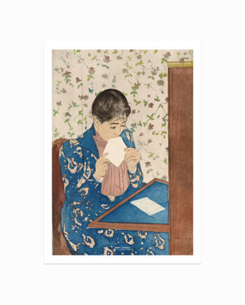 Mary Cassatt Plakat  The Letter