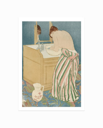 Mary Cassatt Plakat  Woman Bathing
