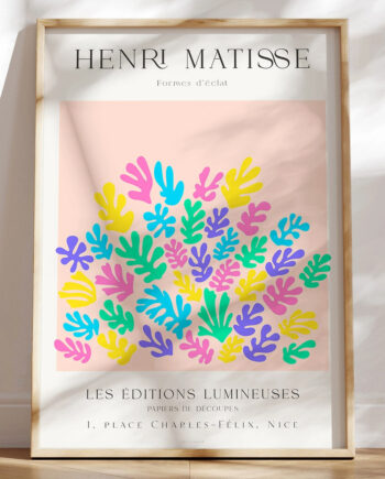 Matisse Plakat Formes De Corail  Flere Farver