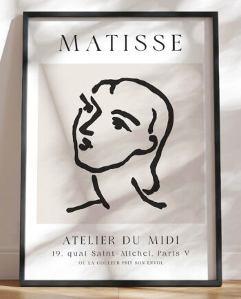 Matisse Skitse Woman   Face