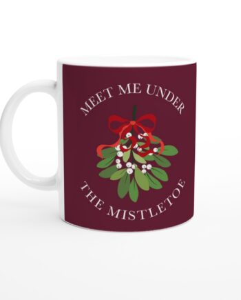 Meet Me Under The Mistletoe  Julekrus Med Flot Motiv  325 Ml