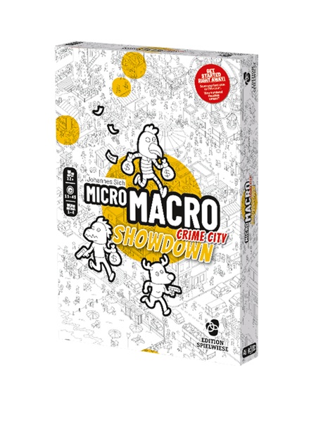 Micromacro Engelsk : Crime City Showdown Board Game