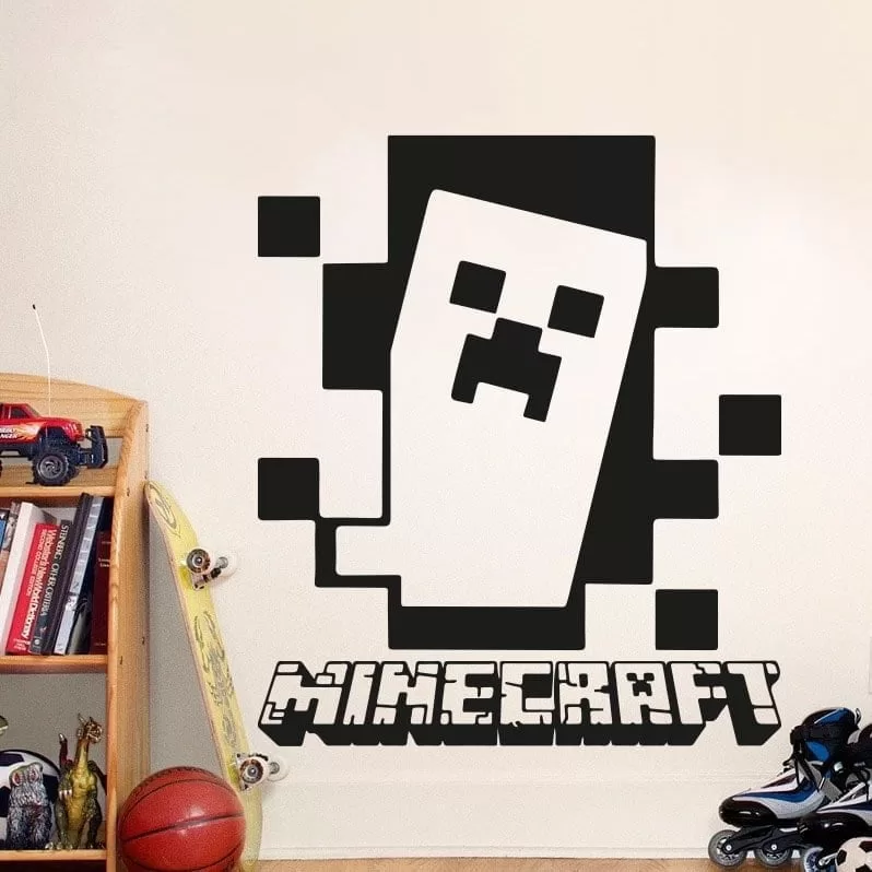 Minecraft Creeper Wallsticker