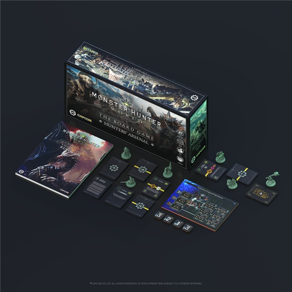 Monster Hunter World The Board Game: Expansion Hunter   Arsenal