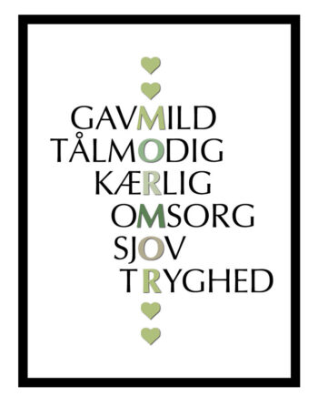 Mormor Citater Plakat