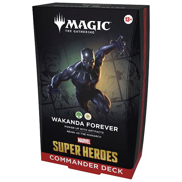 Mtg Marvel Super Heroes Commander Deck: Wakanda Forever