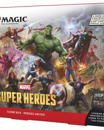 Mtg Marvel Super Heroes Scene Box: Heroes United
