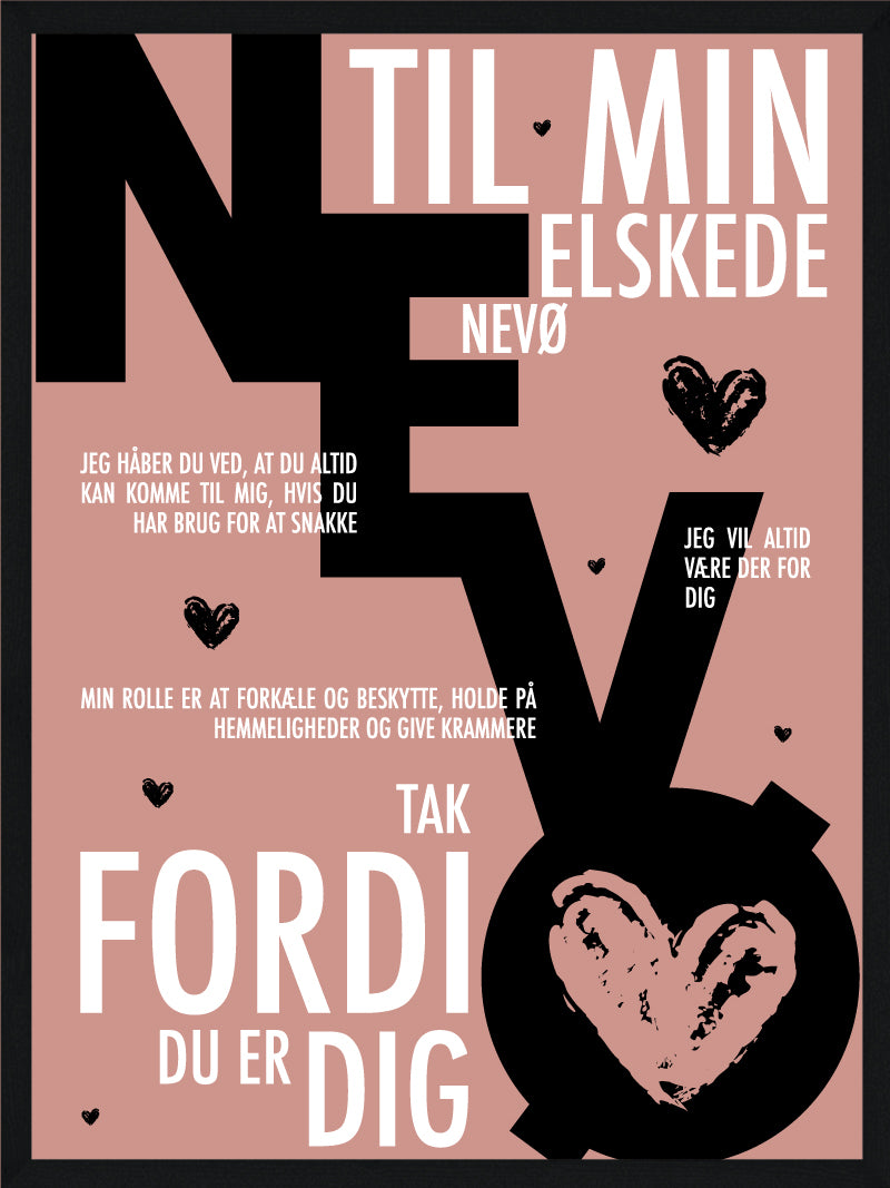 Nevø Plakat Personlig Plakat