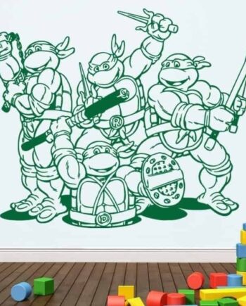 Ninja Turtles Wallsticker