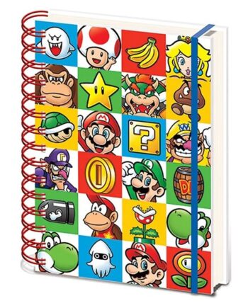Nintendo: Super Mario Colour Block A5 Notebook