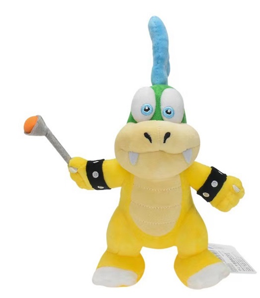 Nintendo Super Mario Lemmy Koopa Plush Bamse 22cm