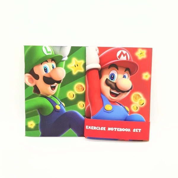 Nintendo: Super Mario Mario Luigi A5 Notebook