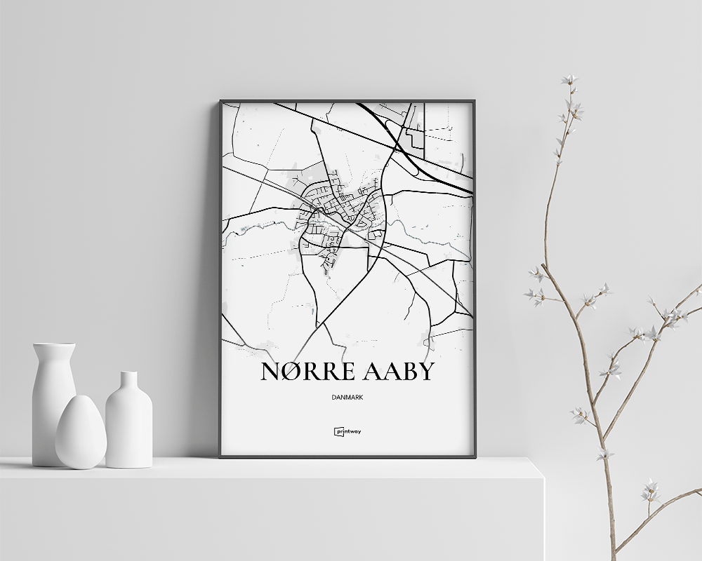 Nørre Aaby Plakaten 70 100 Cm  B1