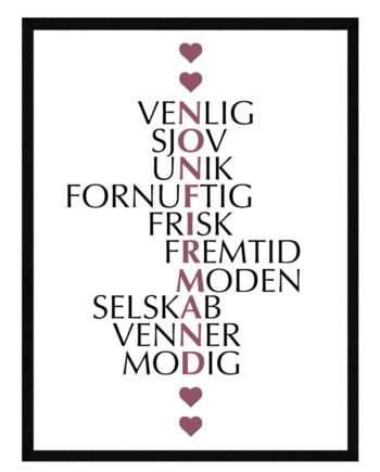 Nonfirmand Citat Plakat