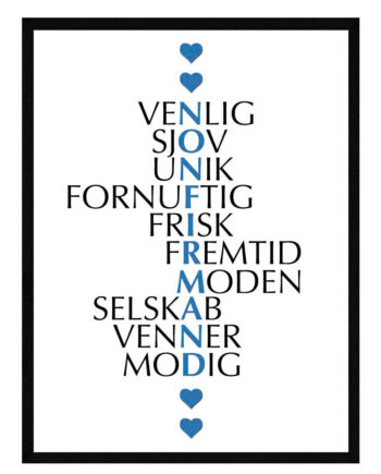 Nonfirmand Citat Plakat