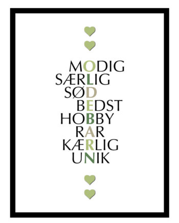 Oldebarn Citat Plakat