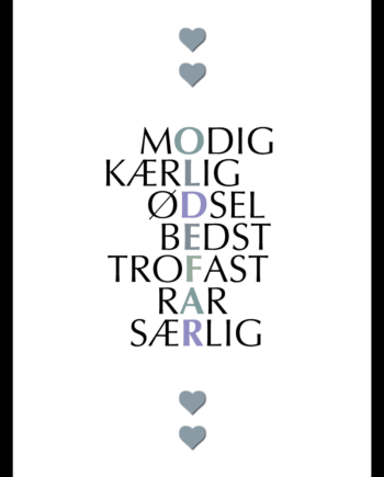 Oldefar Citat Plakat