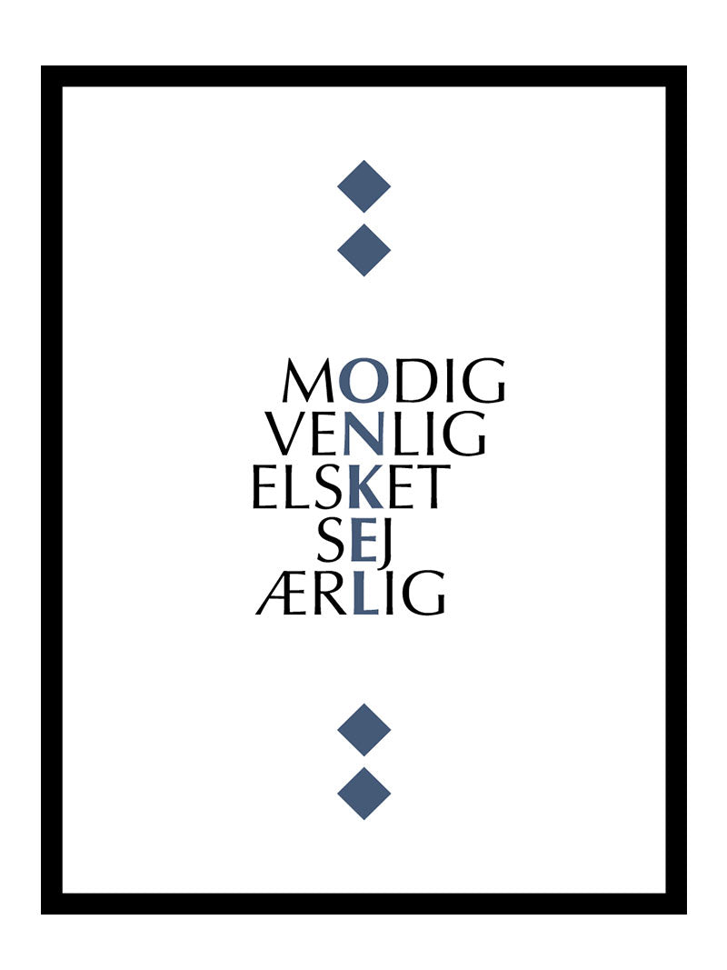 Onkel Citat Plakat