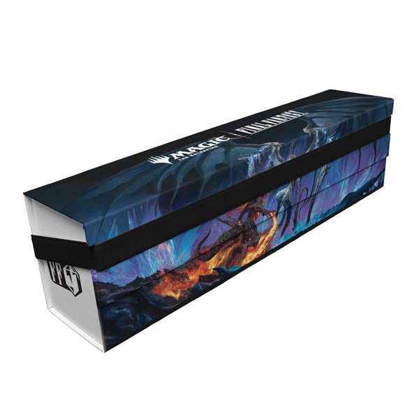 Opbevaringsboks Magic Flat Pack Storage Box  Holder 500  Kort : Universes Beyond: Final Fantasy: Key Art  Ifrit Vs Bahamut  Ultra Pro  38737