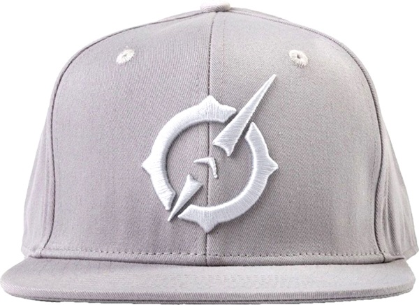 Outriders Gray Symbol Snapback Cap Kasket