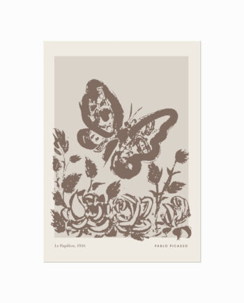 Pablo Picasso Plakat  Le Papillon