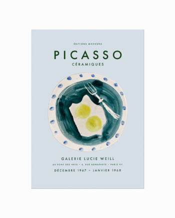 Pablo Picasso Plakat  Plat Aux Ufs
