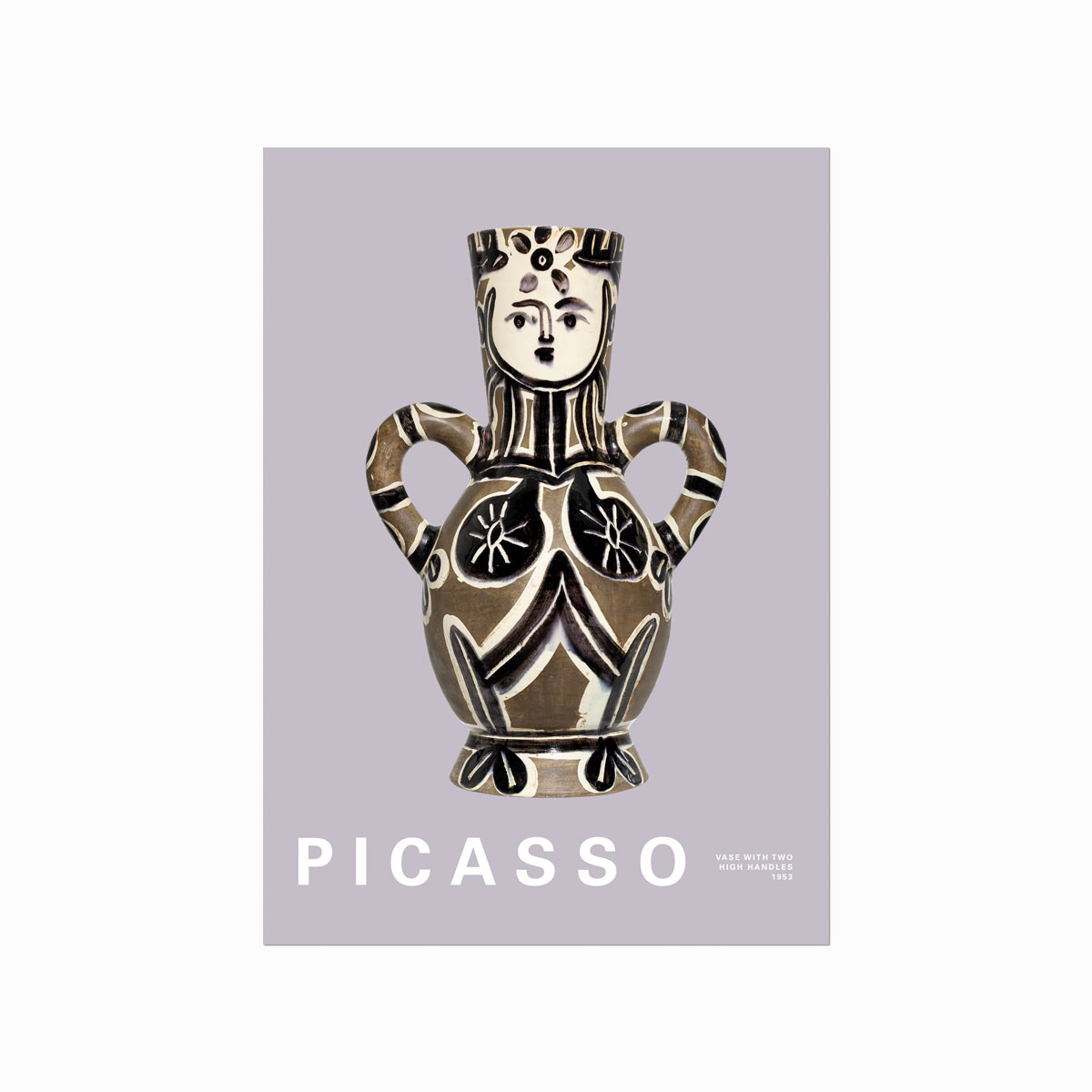 Pablo Picasso Plakat Vase With Two High Handles