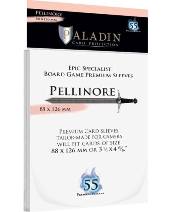 Paladin Sleeves Pellinore Premium Epic Specialist 88x126mm Clear  Transparent   55 Kortlommer