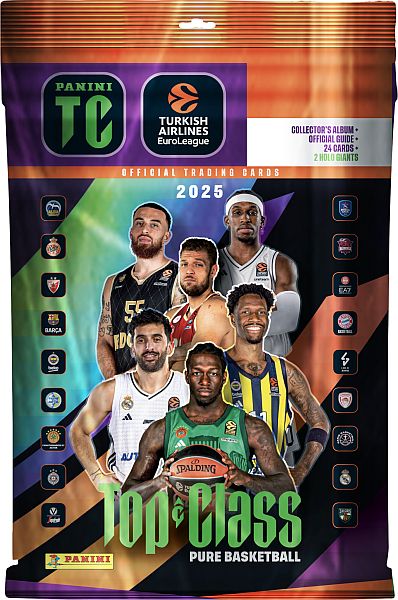 Panini Basketball Top Class: Euroleague 2025 Starters 195 166 Mappe Holo Giants Boosters