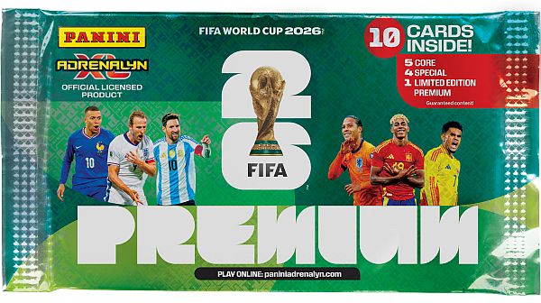 Panini Fifa World Cup 2026: Premium Booster Pack
