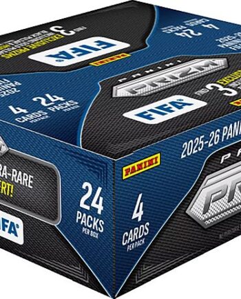 Panini Soccer Prizm Fifa 2025-26 Retail Booster Box   Box Med 24 Pakker