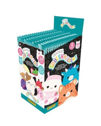 Panini Squishmallows Official Trading Card Collection Booster Display  Box Med 24 Packs