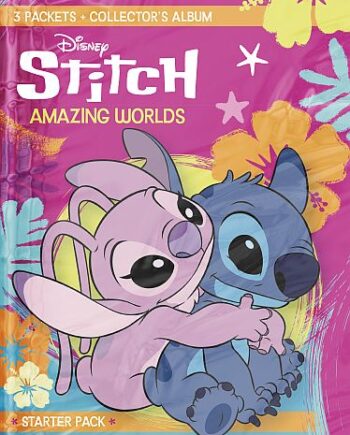 Panini Stitch Photocards Amazing Worlds  2026  Starter  Mappe     Boosters