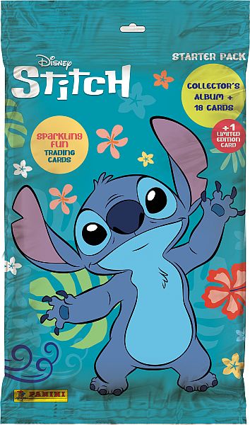 Panini Stitch Trading Cards Sparkling Fun  2024  Starter  Mappe  Limited-kort   Boosters