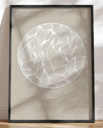 Papercut Plakat No