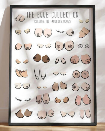 Plakat Med Bryster The Boob Collection