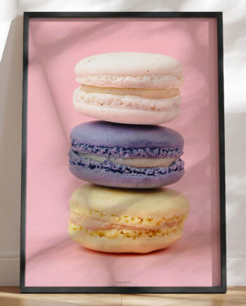 Plakat Med Macarons Me And My Macarons