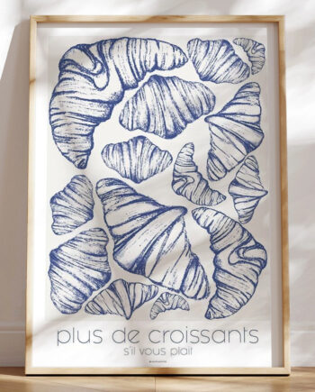 Plus De Croissants Madplakat Til Køkkenet